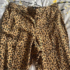 NWT J. Crew Jamie pant in cheetah print